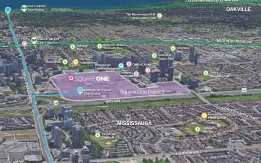 Condominiums at Square One District